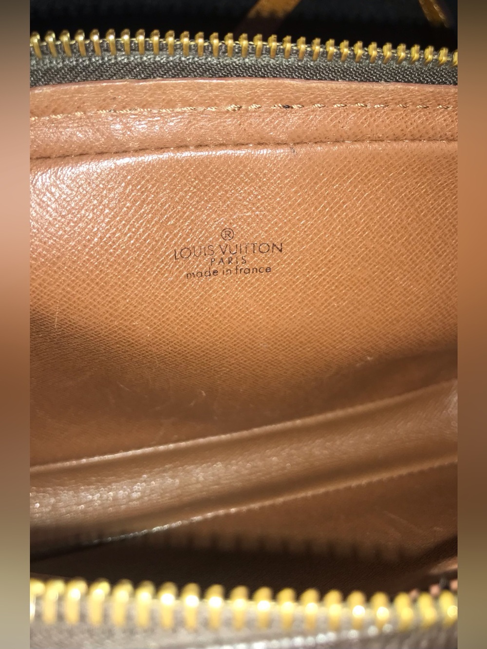 ✅LV free wallet POCHETTE BANDOLIER CROSSBODY LOUIS VUITTON AUTHENTIC - Picture 7 of 14